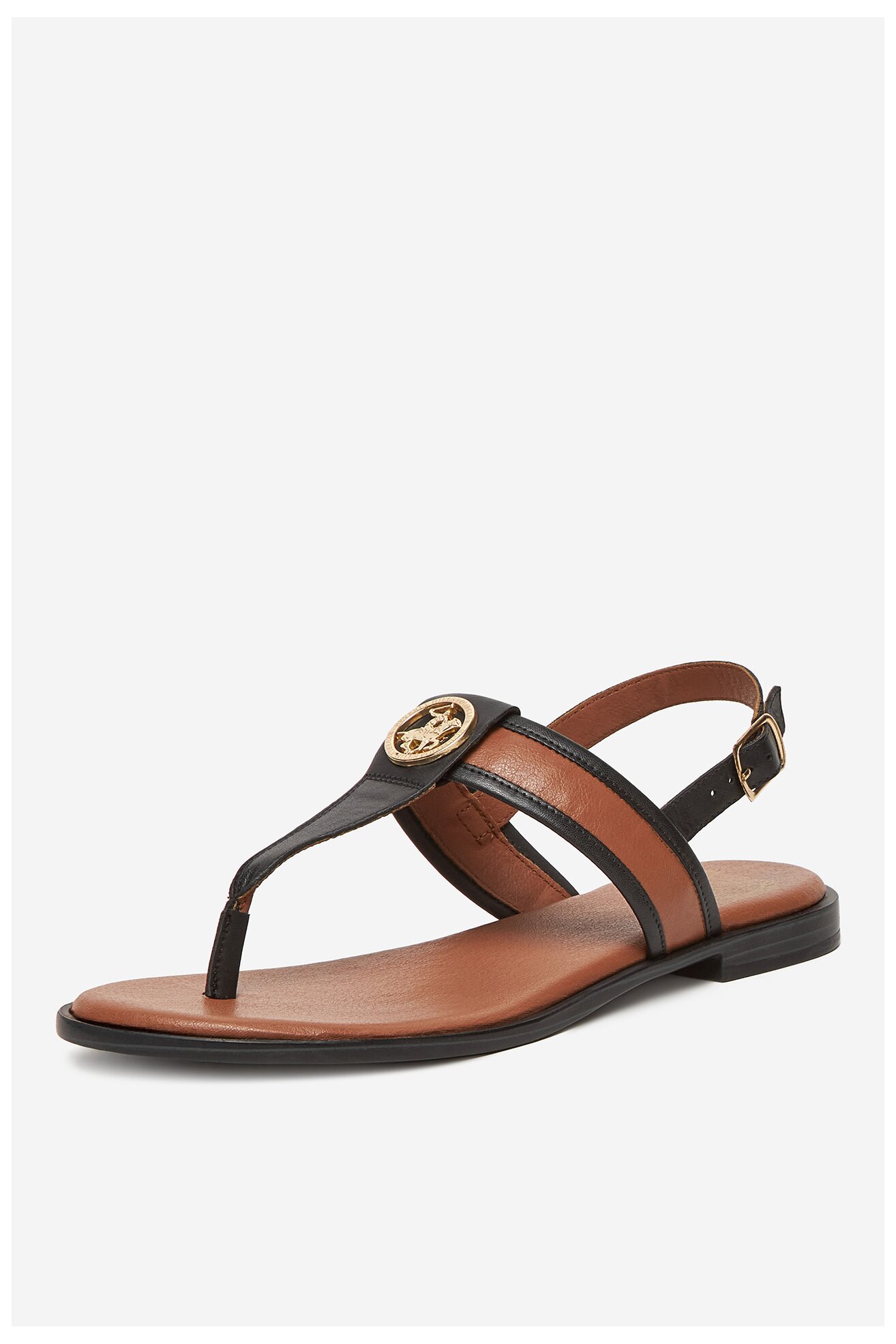 Sandały Beverly Hills Polo Club WI16-BAGA-03 Camel