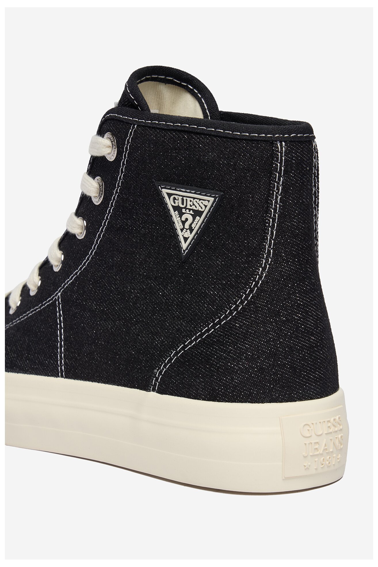 Platnena obuća GUESS JEANS CWBEO-GJ202505163 CRNA