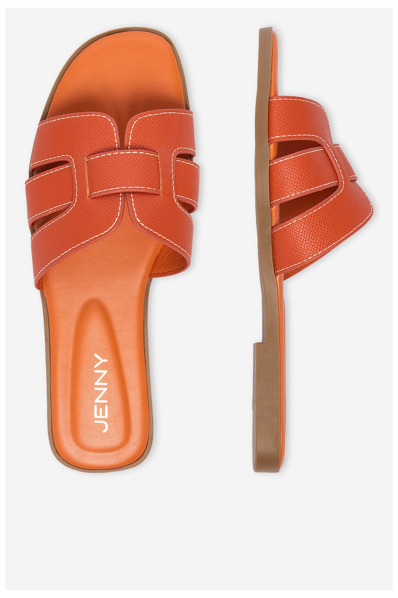 Klapki Jenny CEO-LB-F1061 Pomarańczowy