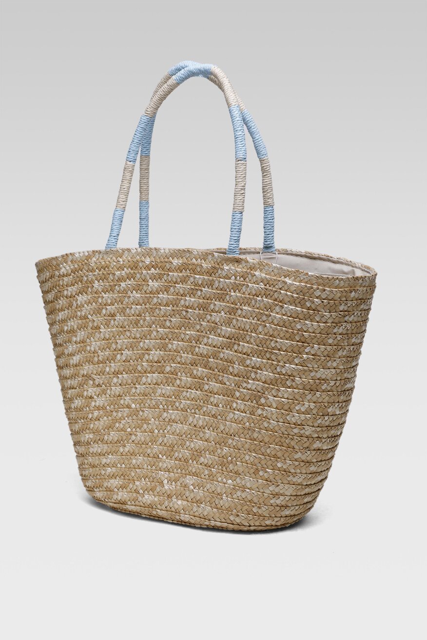 DeeZee - Torebka shopper boho beżowa - 5904248448073