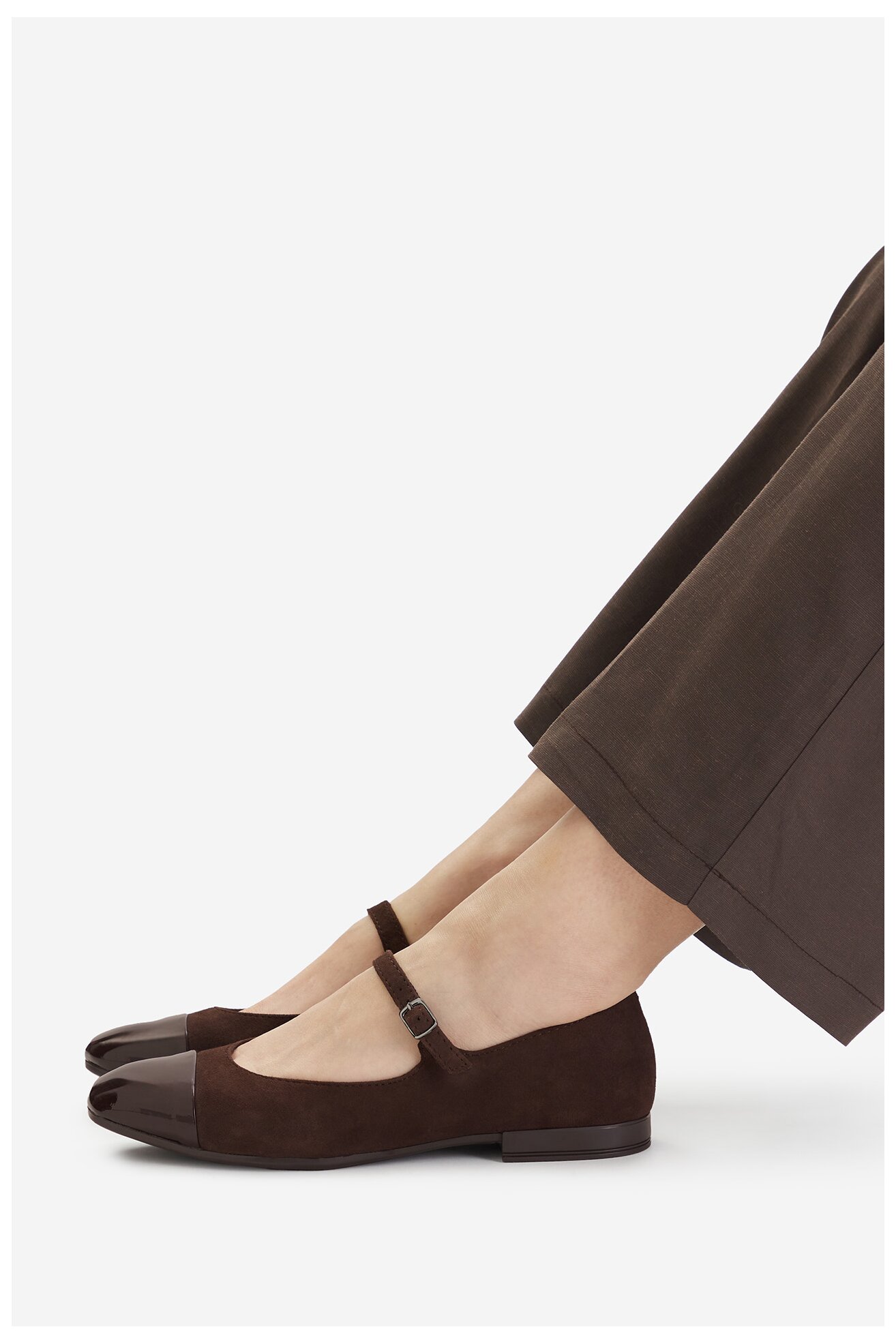 Baleriny Lasocki CEO-RST-ROMI-56 Brązowy