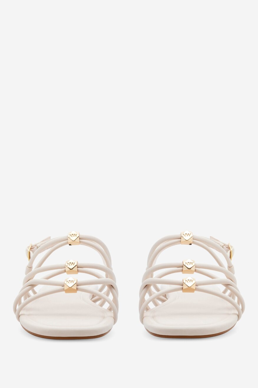 Сандали NINE WEST БЯЛ - 5905588555735