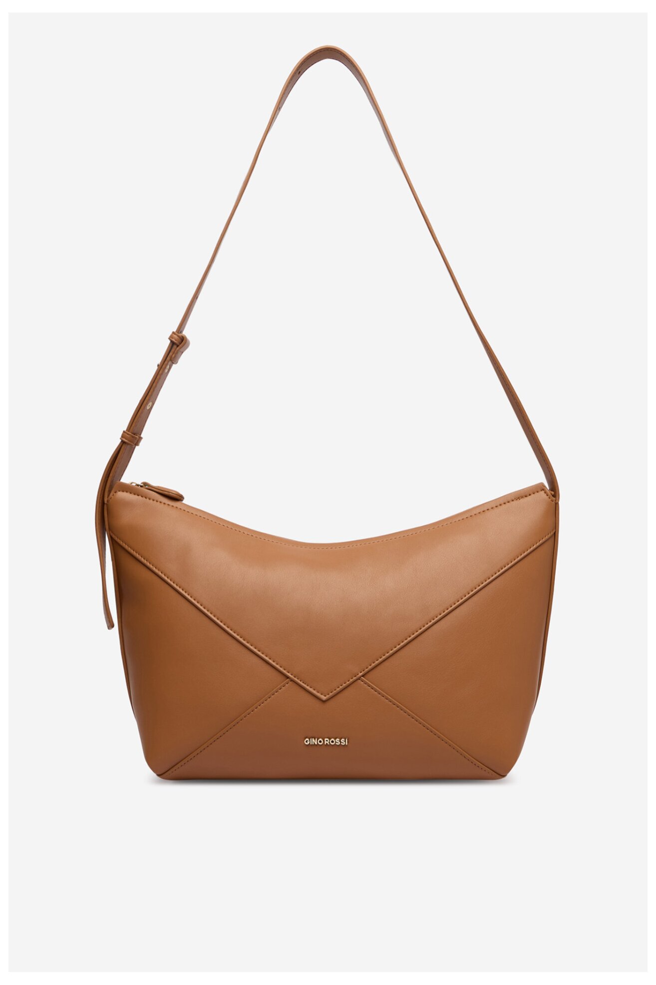 Дамска чанта Gino Rossi C-LDA8558 КАМЕЛ