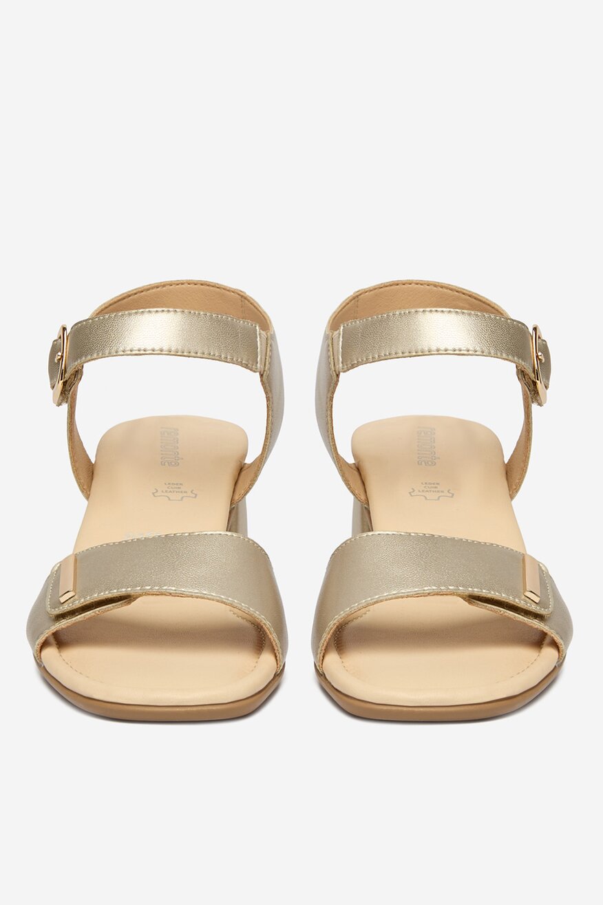 Remonte - Sandały skórzane - 5906751740927