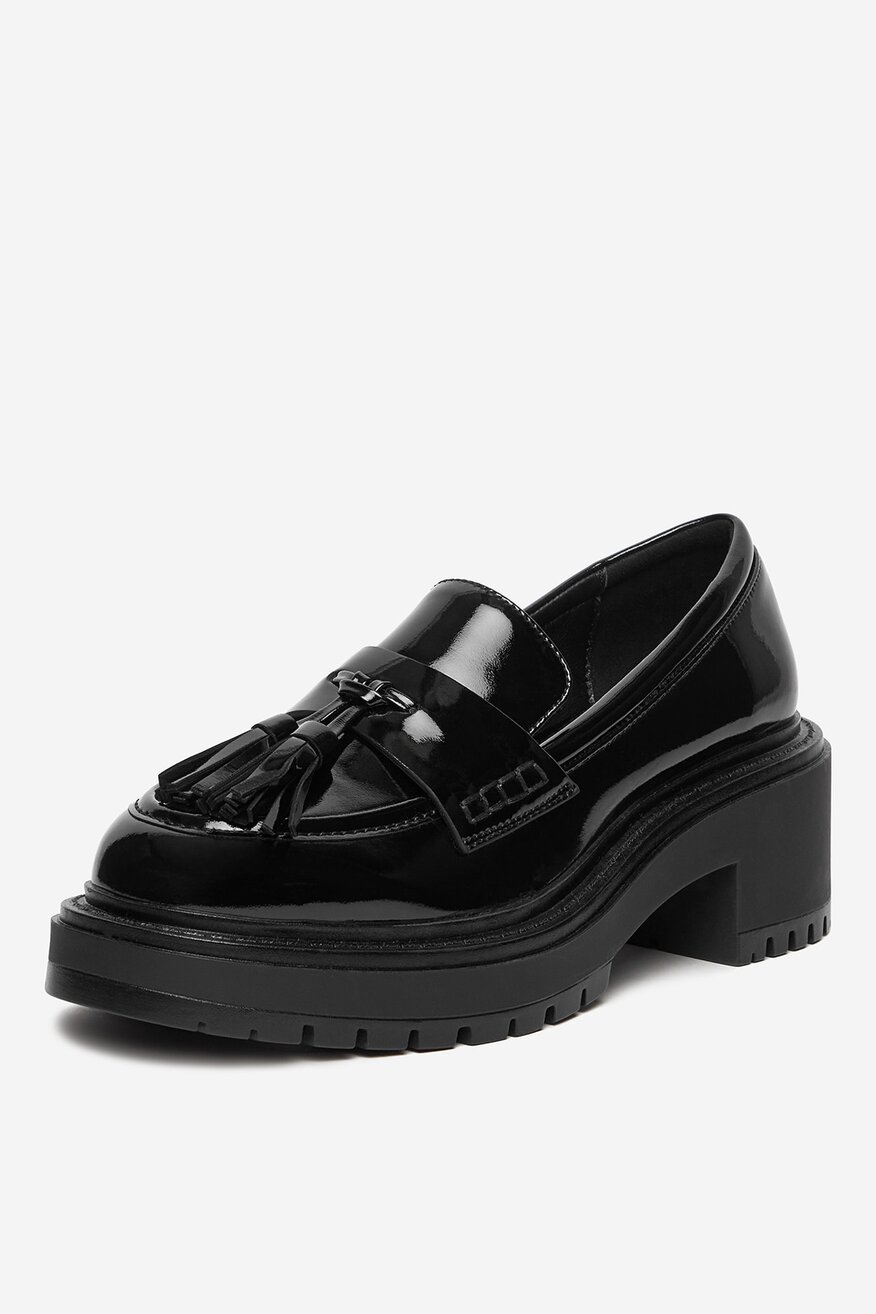 Badura - Loafersy skórzane - 5906751376874