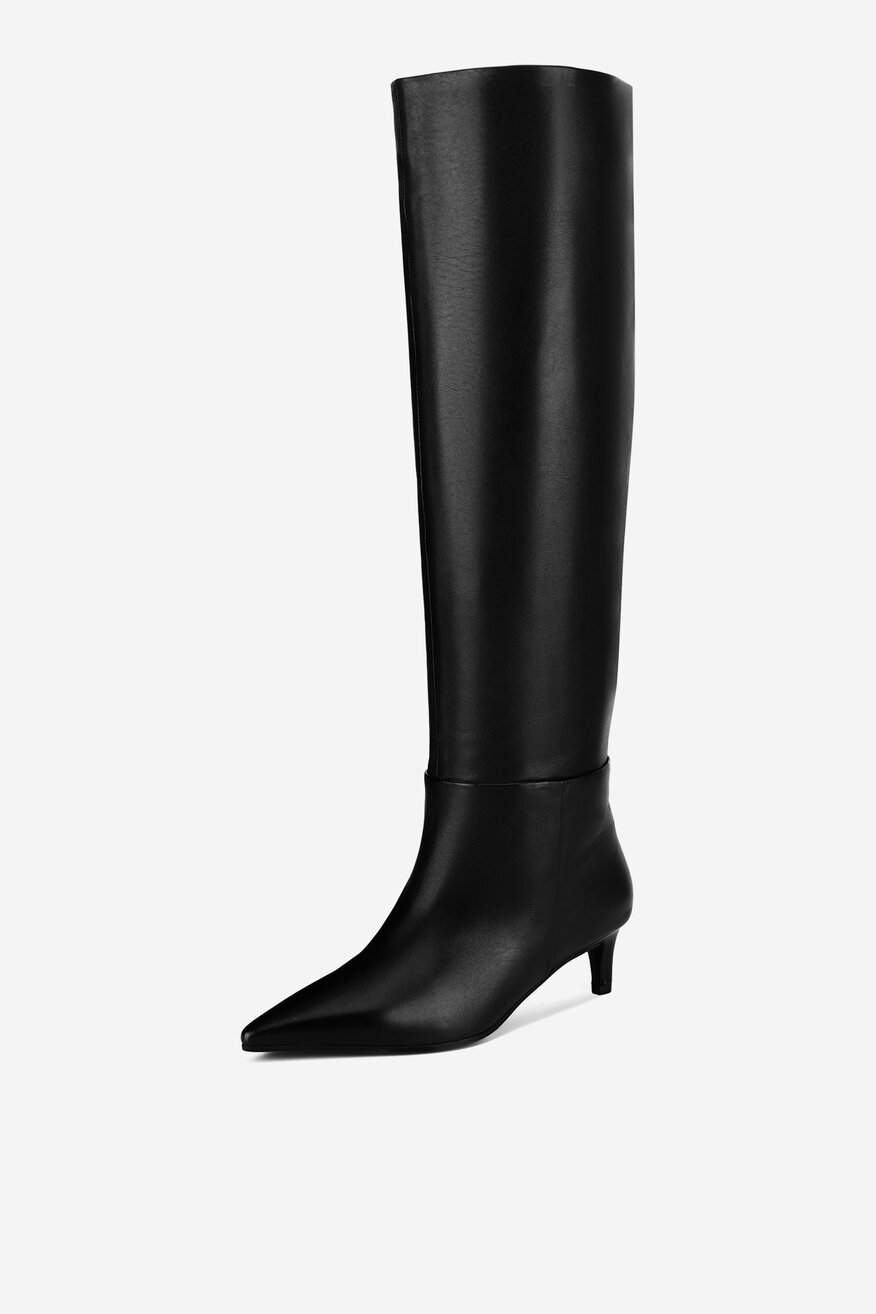 Gino Rossi - Kozaki skórzane - 5905588828754