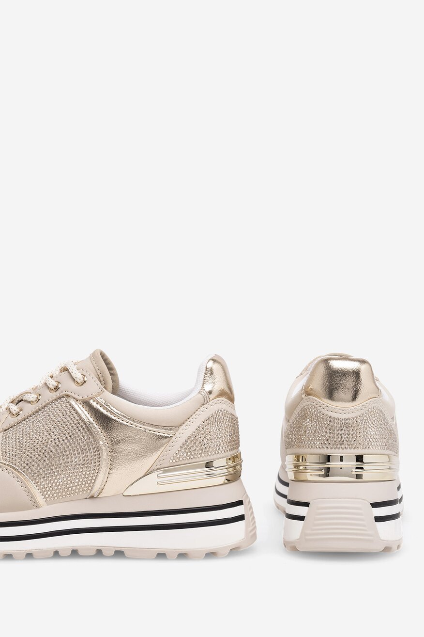 Sneakerși EVA MINGE AURIU - 5905588474999