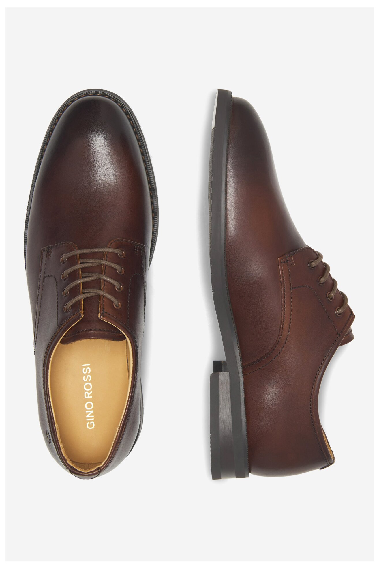 Półbuty Gino Rossi DANTE-01 124AM Brązowy jasny