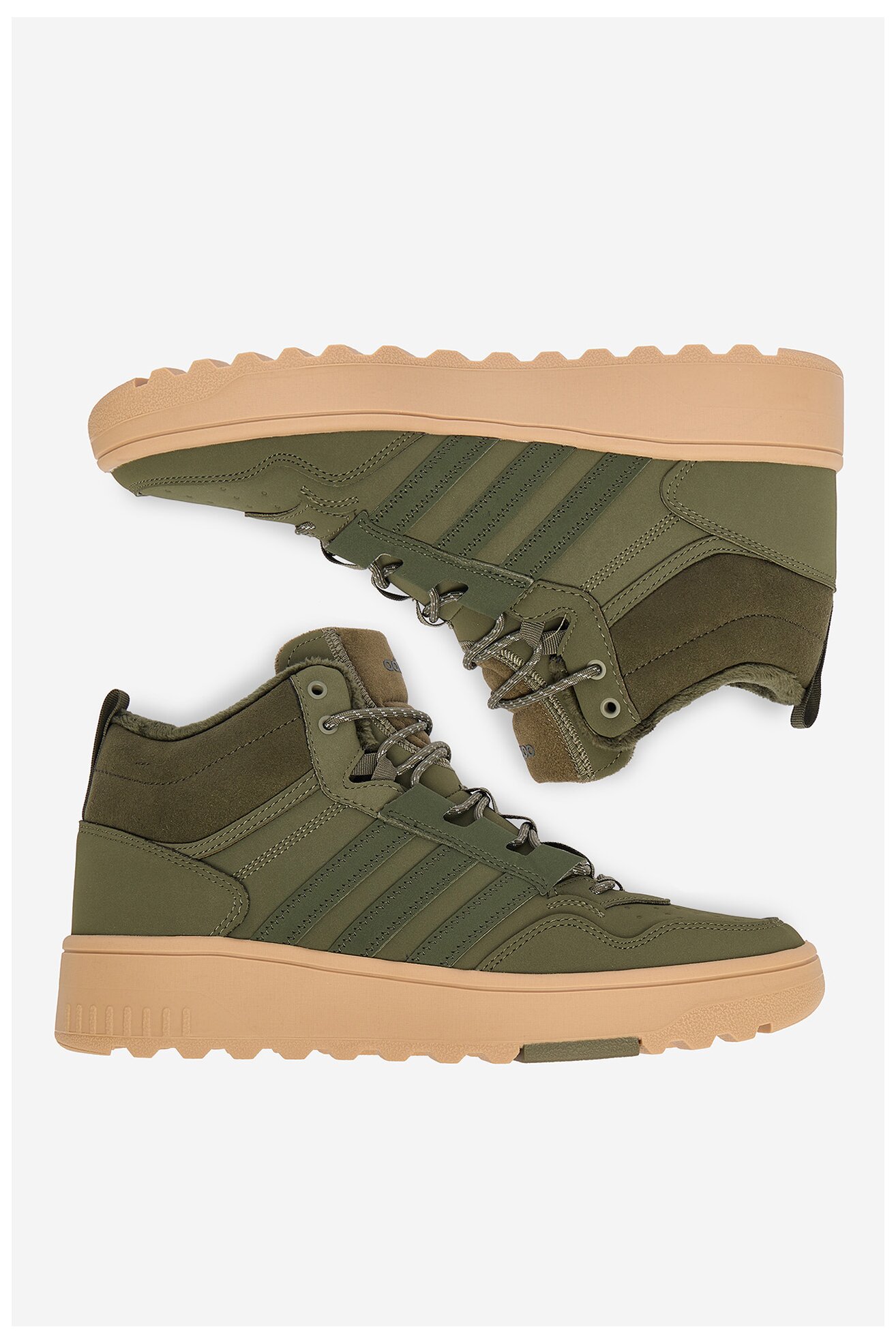 Спортни обувки adidas C-HOOPS 4.0 MID WINTERIZED JQ5363 КАКИ