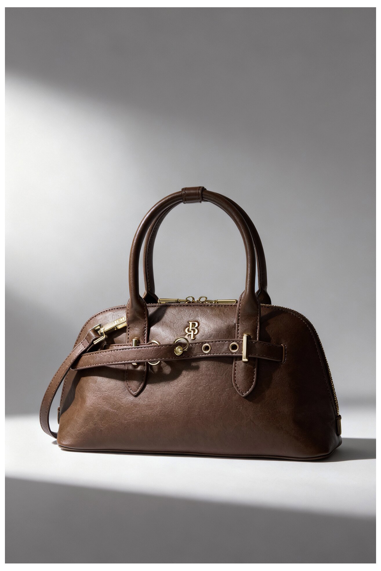 Kézitáska Badura EO-ADLEY-LDA8065 SÖTÉTBARNA