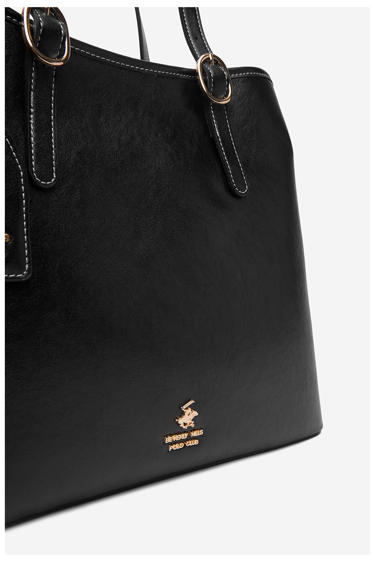 Сумка З Ремінцем Beverly Hills Polo Club EO-BHPC-C-010-09 ЧОРНИЙ