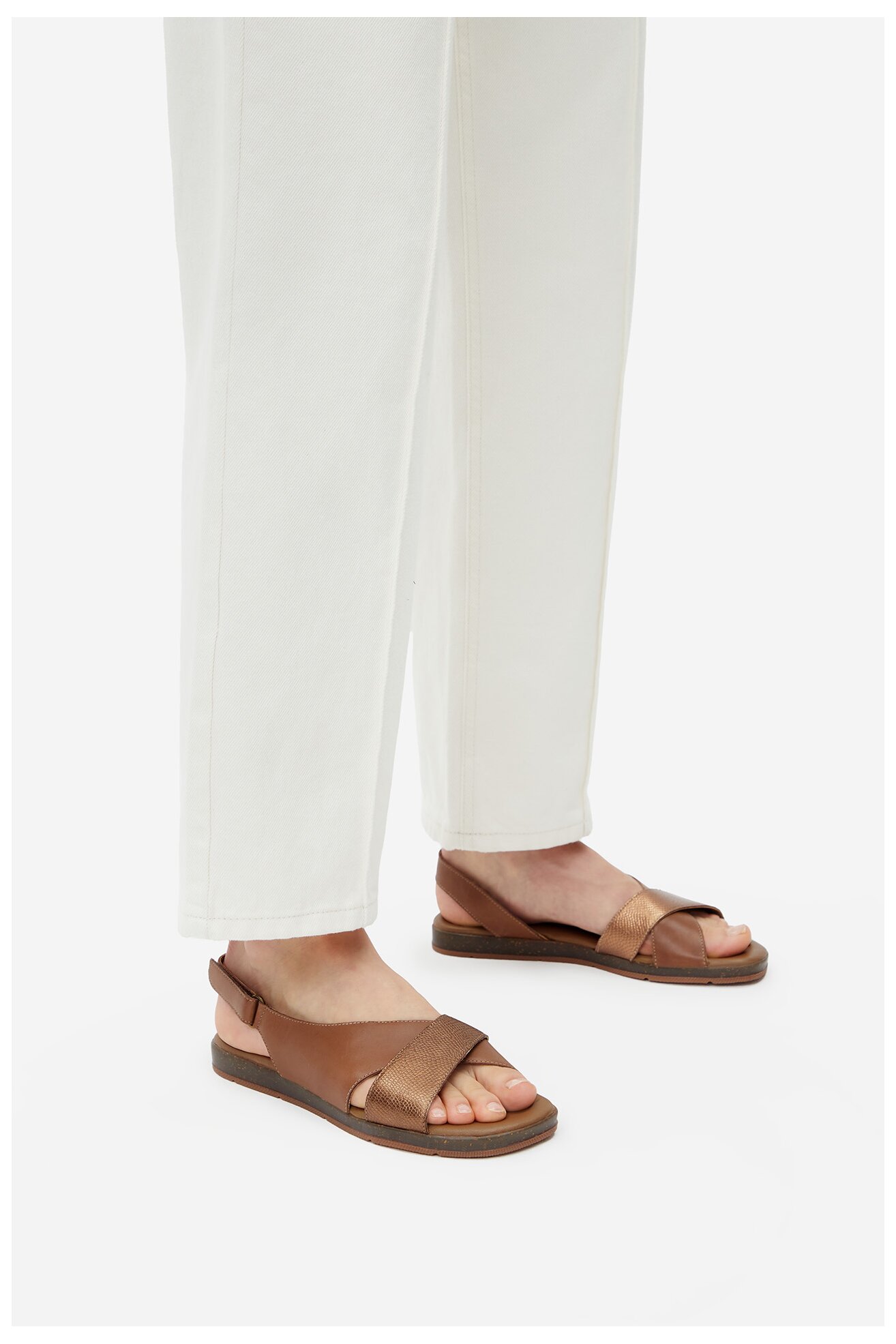 Сандали Lasocki WI16-740A-01L СВЕТЛОКАФЯВ