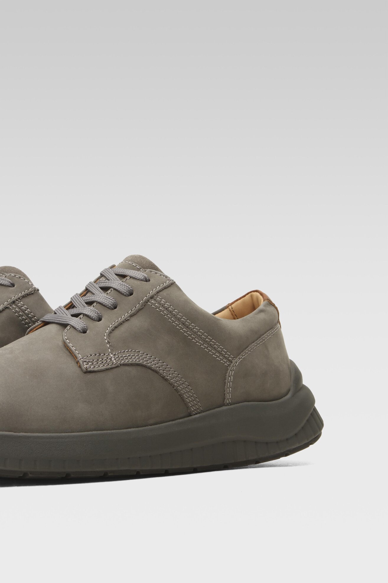 Półbuty Badura 121AM0127 Szary