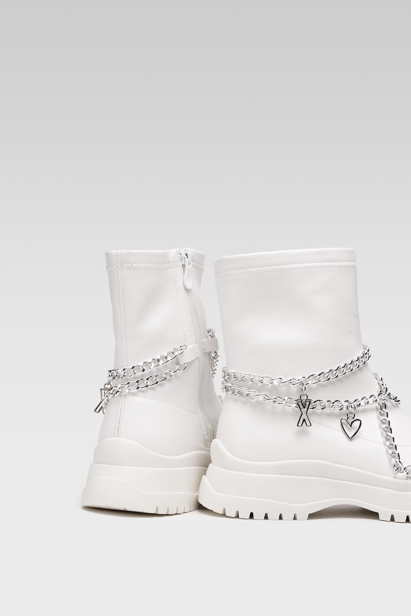 Botki DeeZee WS5271-01 Biały