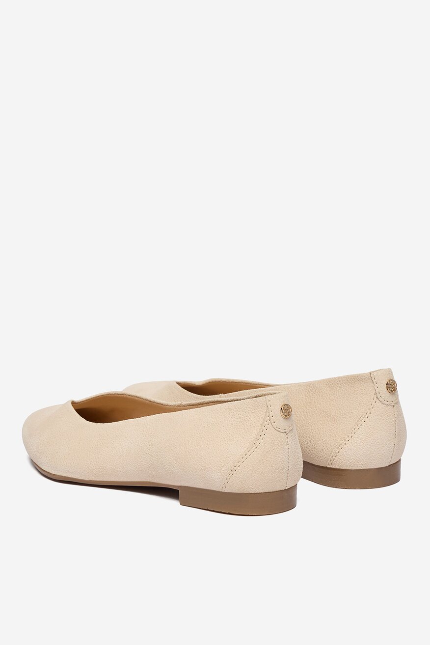 
                Lasocki - Baleriny skórzane - 5906751631737