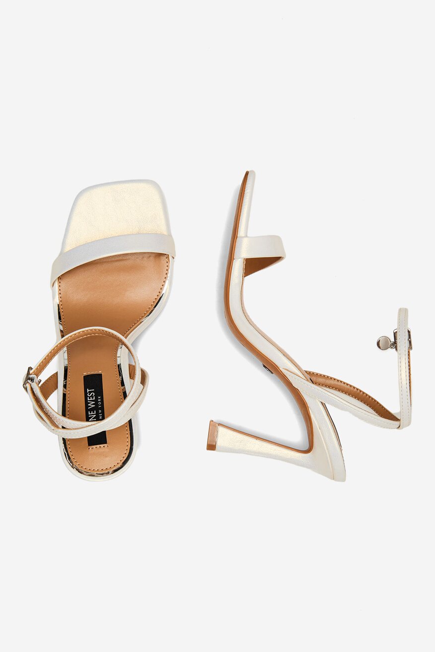 
                NINE WEST - Sandały na szpilce - 5905588585817