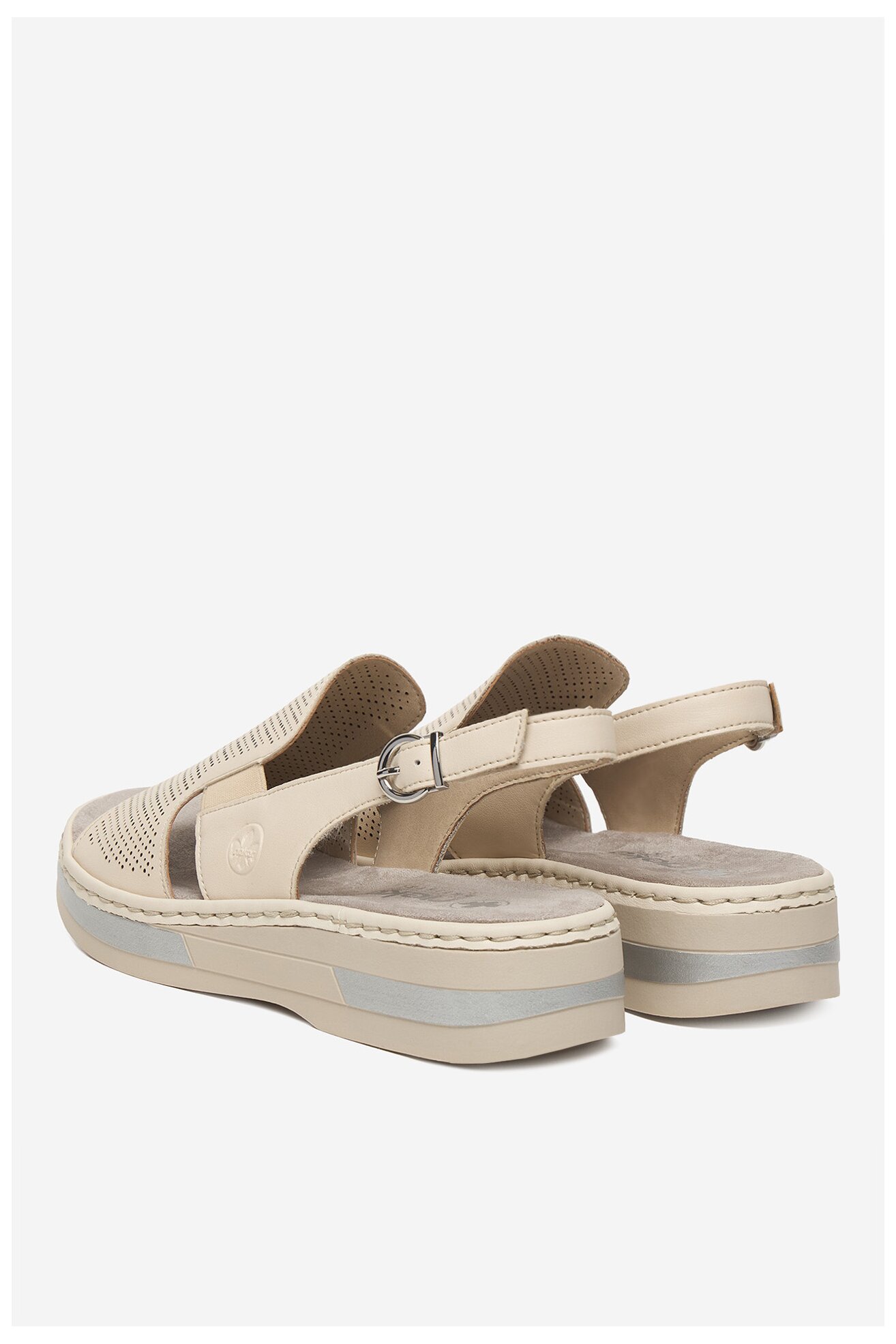 Sandały Rieker CEO-V5951-60 Beżowy jasny