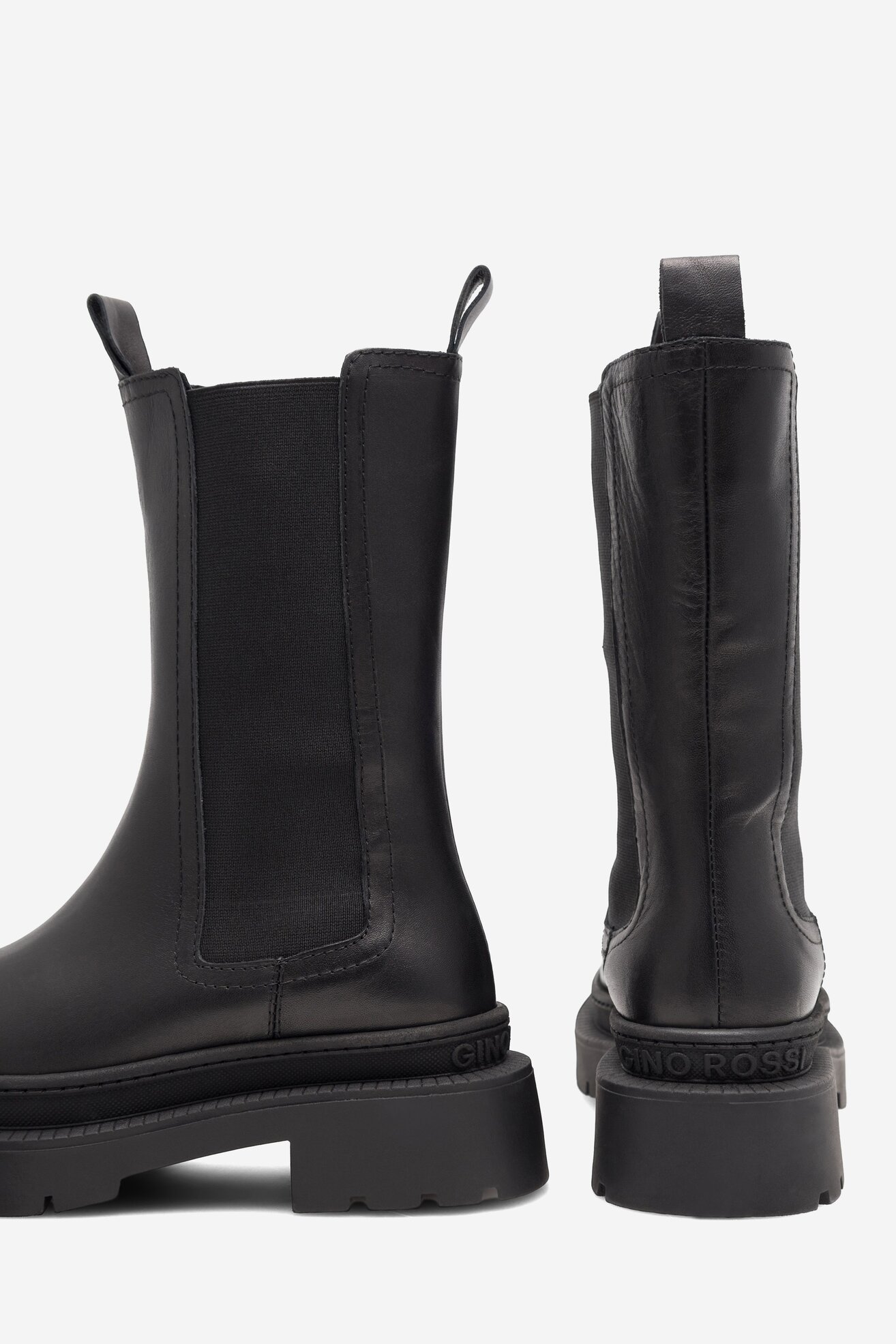 Bokacsizma Gino Rossi 222FW106 FEKETE