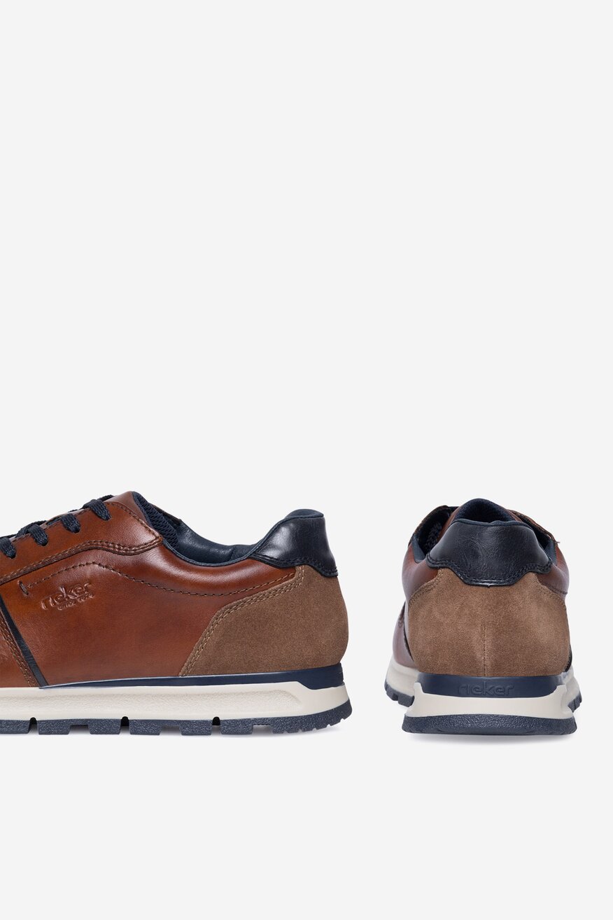 Rieker - Sneakersy skórzane - 2230078403238