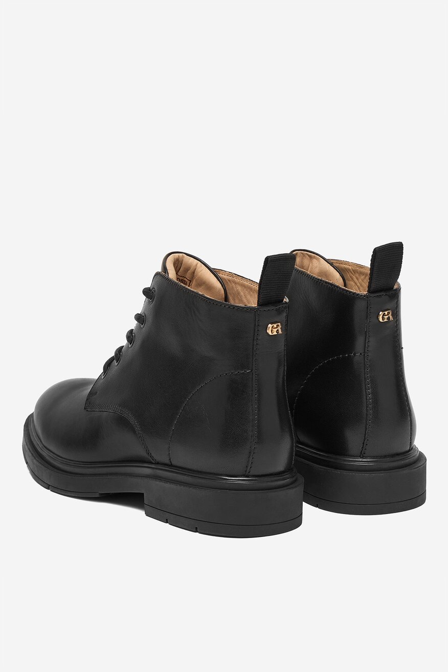 
                Gino Rossi - Skórzane trzewiki sznurowane - 5906751503249