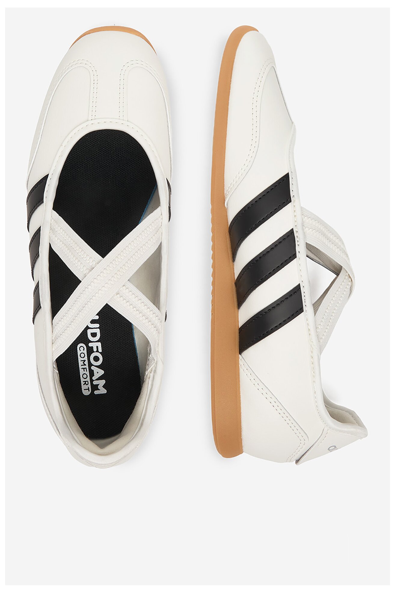 Baleriny adidas CEO-BARREDA MARY JANE J JP6736 Biały