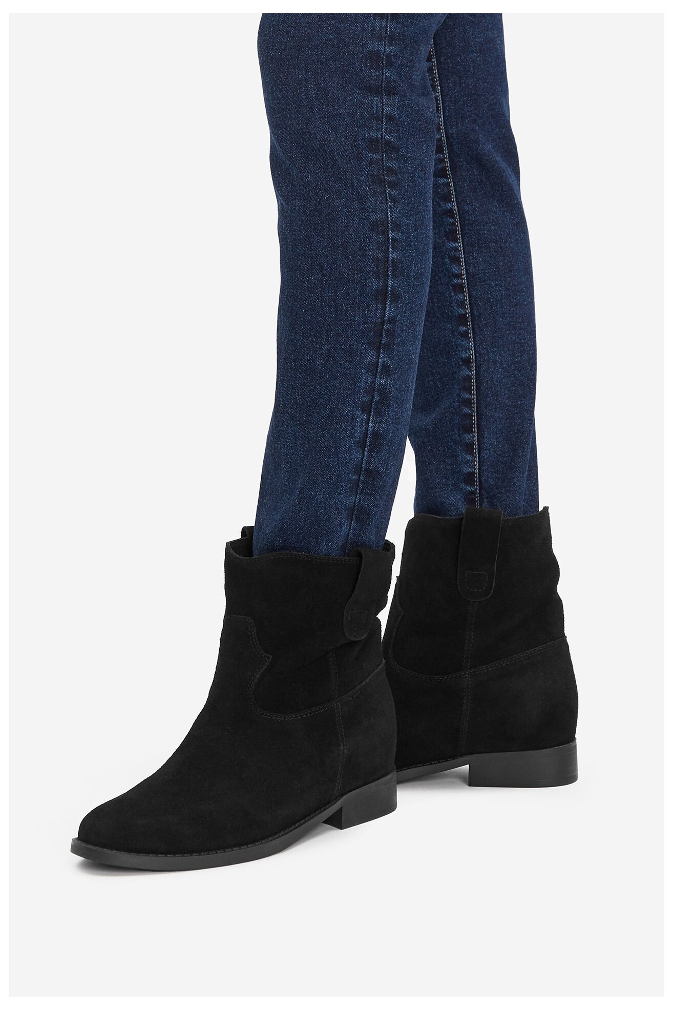 Bokacsizma Badura EO-RUILY-11 FEKETE