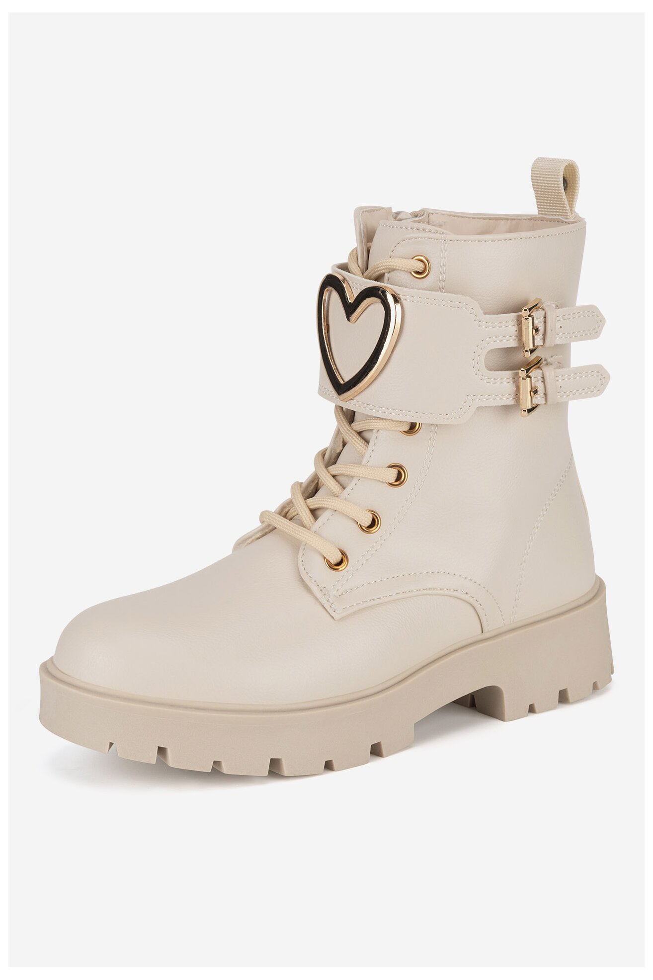 Trzewiki DeeZee CM231117-2 Beżowy