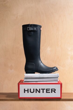 Gumene čizme HUNTER HFW-006 KOBALT PLAVA