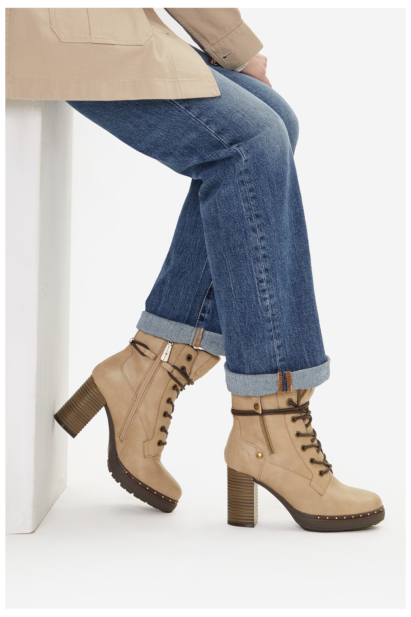 Боти Beverly Hills Polo Club CEO-WS6632-02 БЕЖОВ