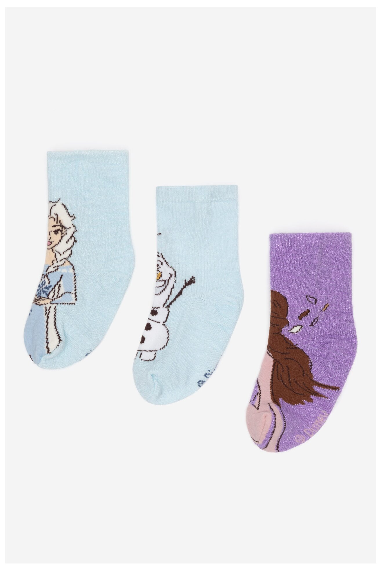 Čarape Frozen ACCCS-AW24-234DFR (3-PACK) LJUBIČASTA