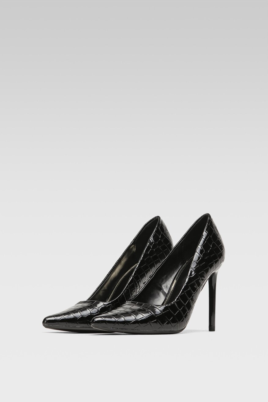 Quazi - Czółenka czarne - 5904862103792