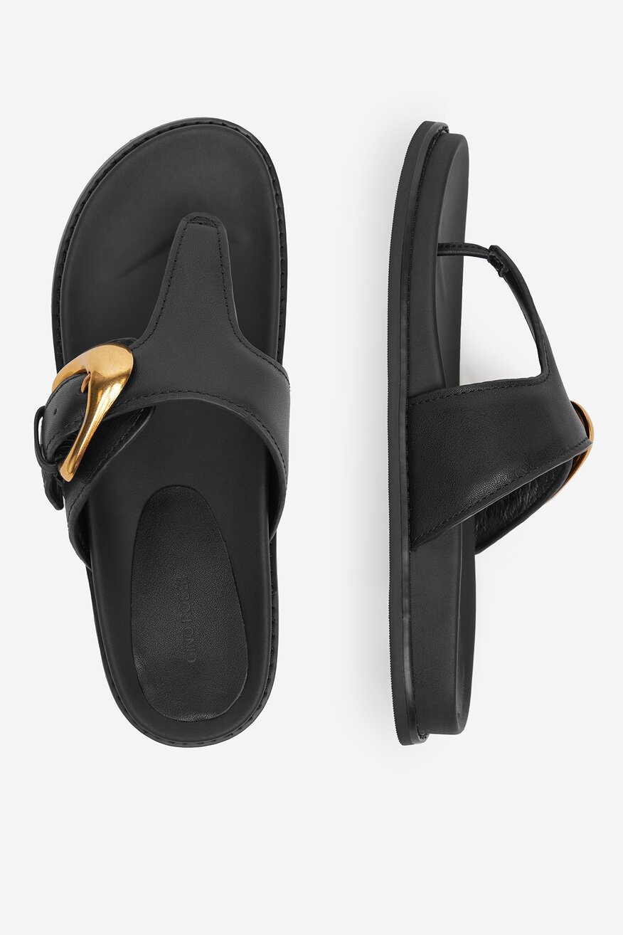 Flip-flop Gino Rossi FEKETE - 5906751071724