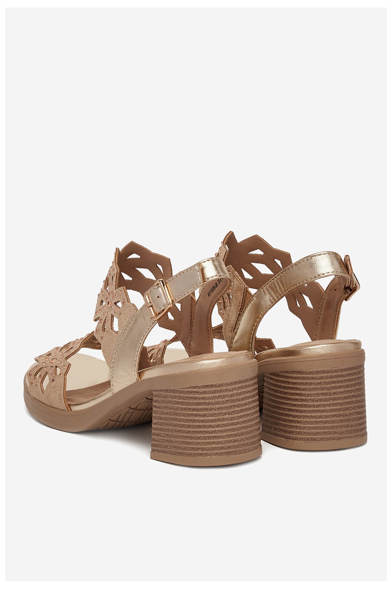 Sandały Clara Barson WS10006-08 Złoty