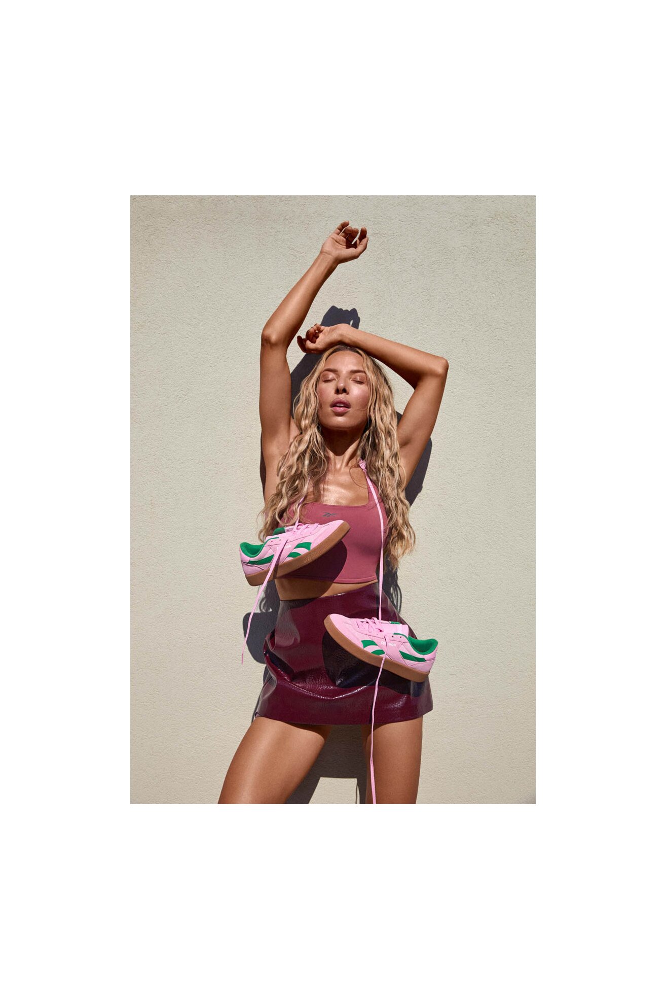 Obuwie sportowe Reebok SMASH EDGE 100220596 Różowy