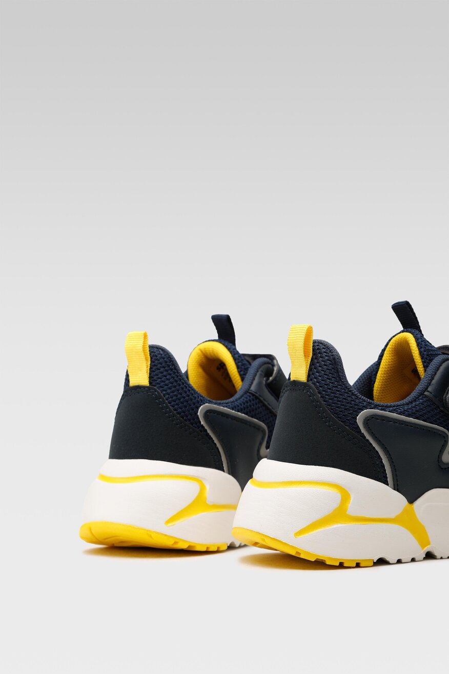 Sprandi - Obuwie sportowe granatowe na rzep - 5903698853468