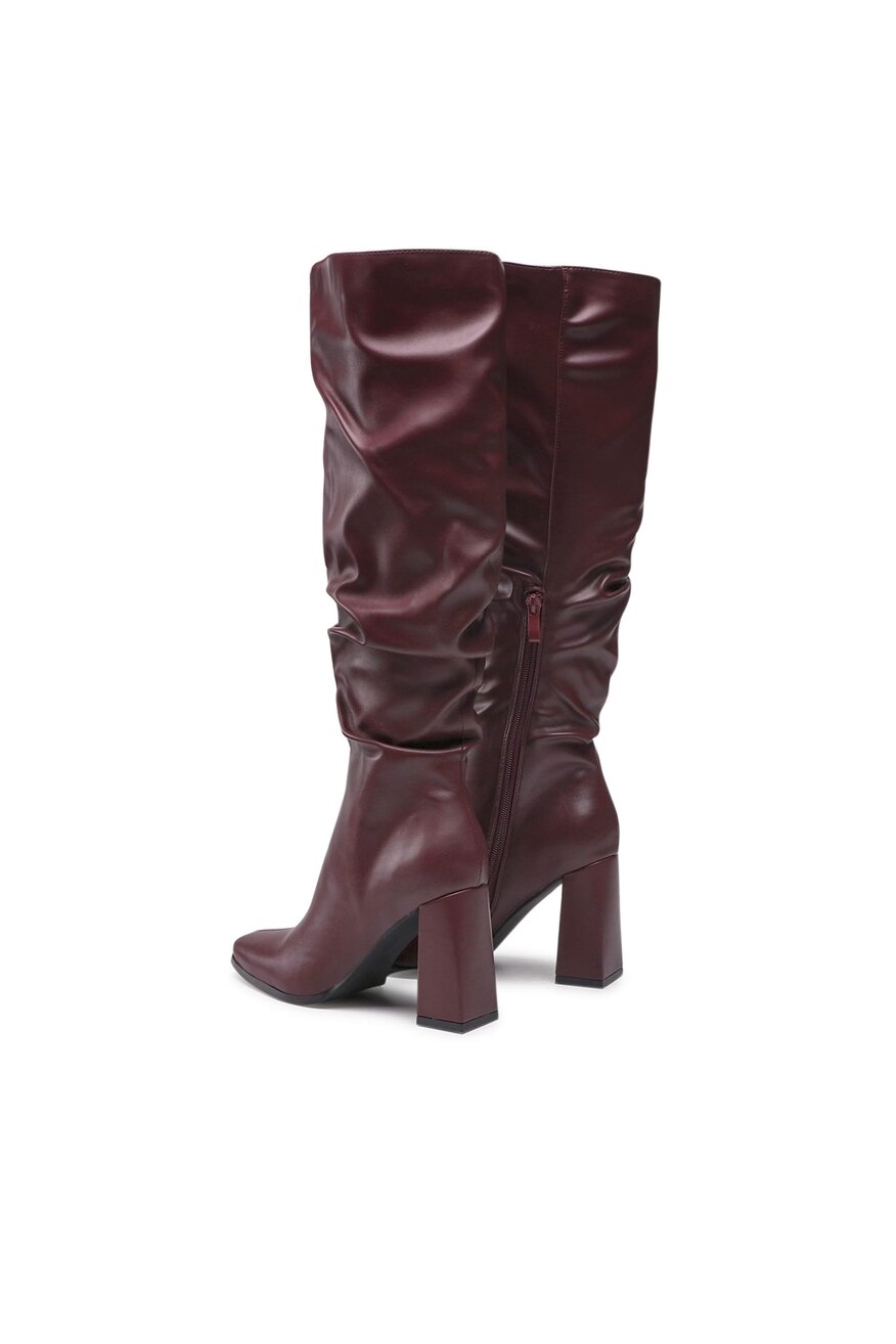 Jenny Fairy - Kozaki bordowe - 5903698968070