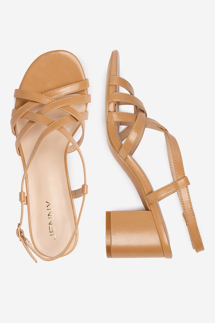 
                Szandál Jenny CAMEL - 5906751669327