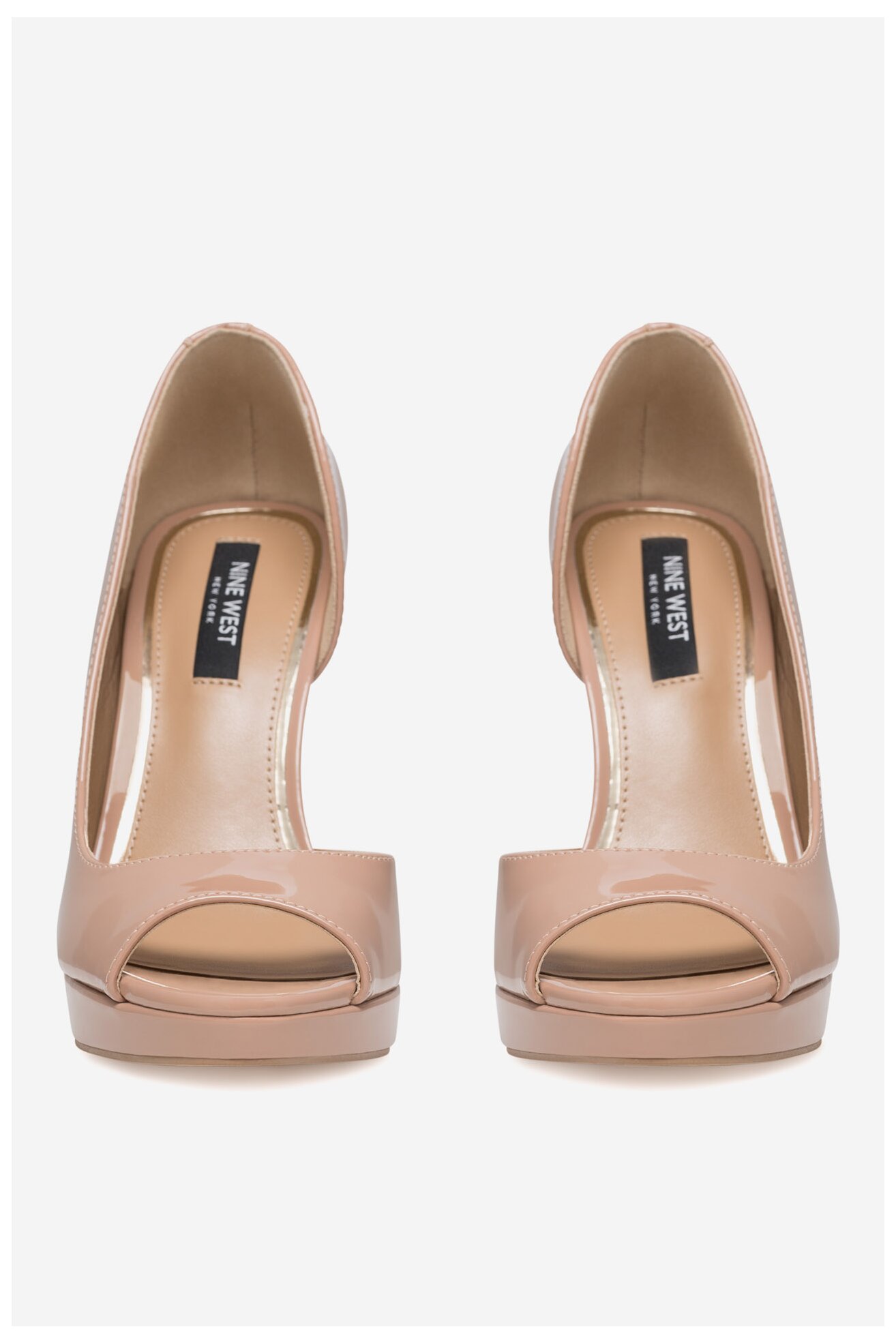 Czółenka NINE WEST WFA2733-1 Beżowy ciemny