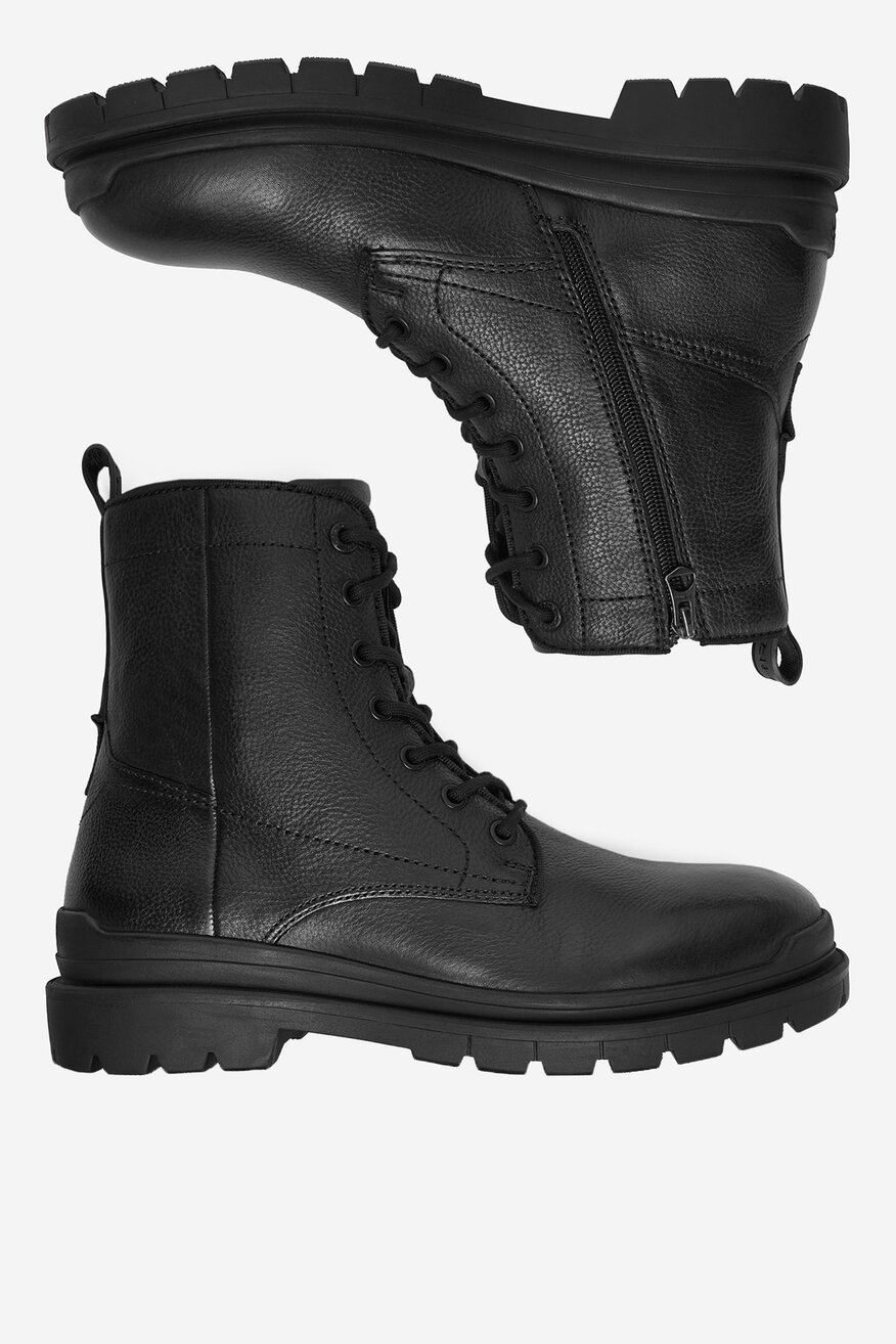 
                G-STAR RAW - Skórzane trzewiki sznurowane - 5906751503508