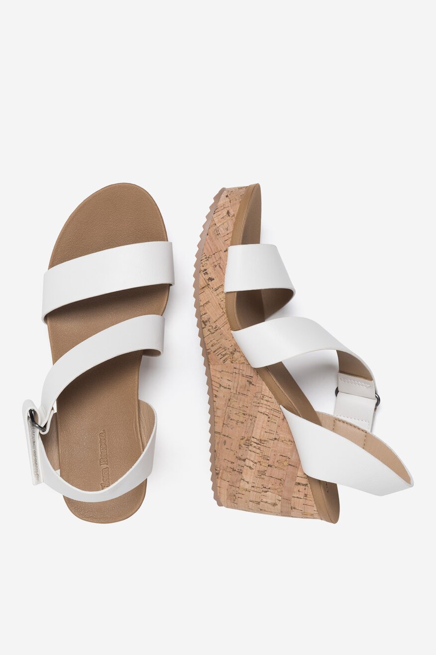Sandály Clara Barson BÍLÁ - 5905588603634