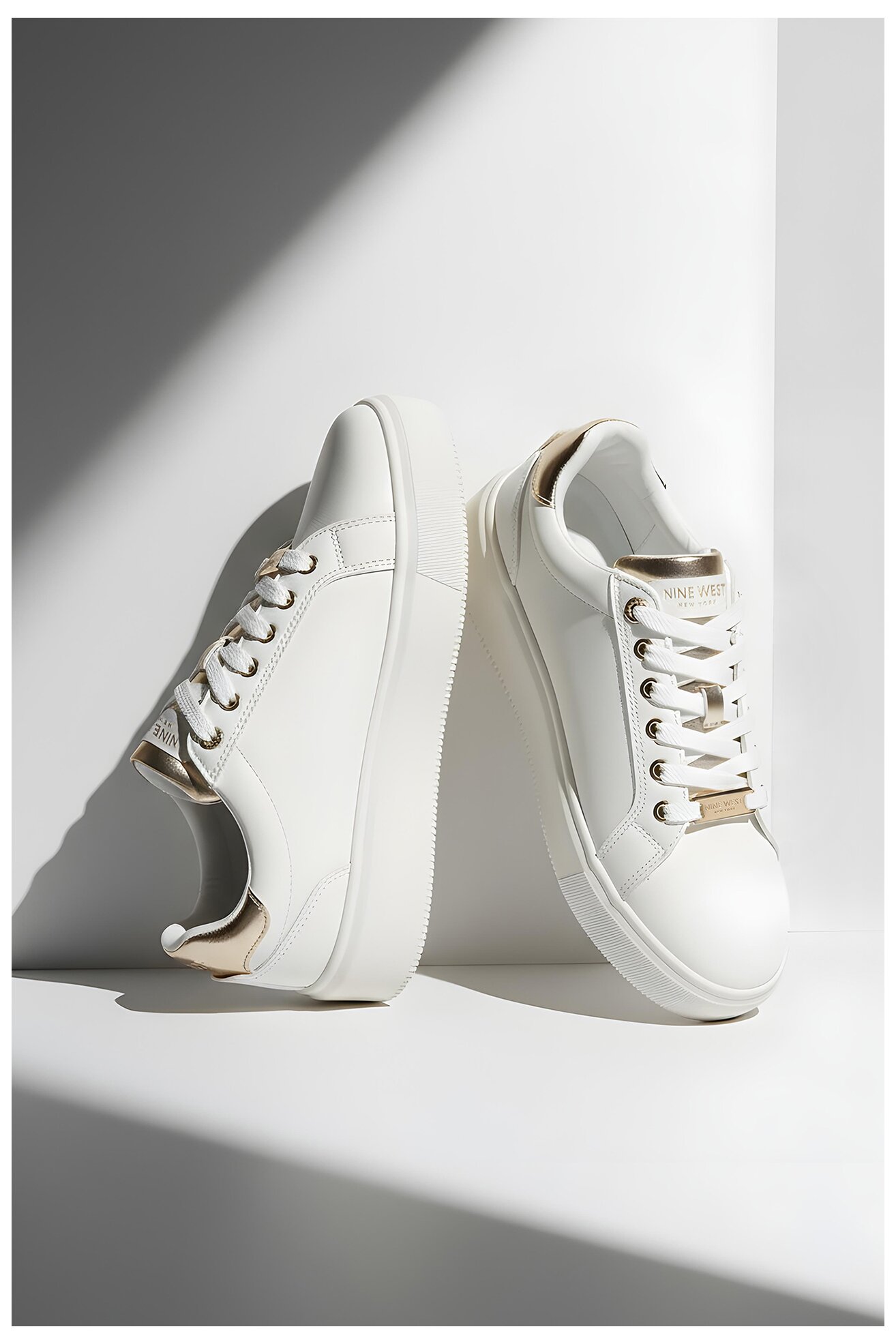 Sneakers NINE WEST CEO-ALIA-01 Złoty