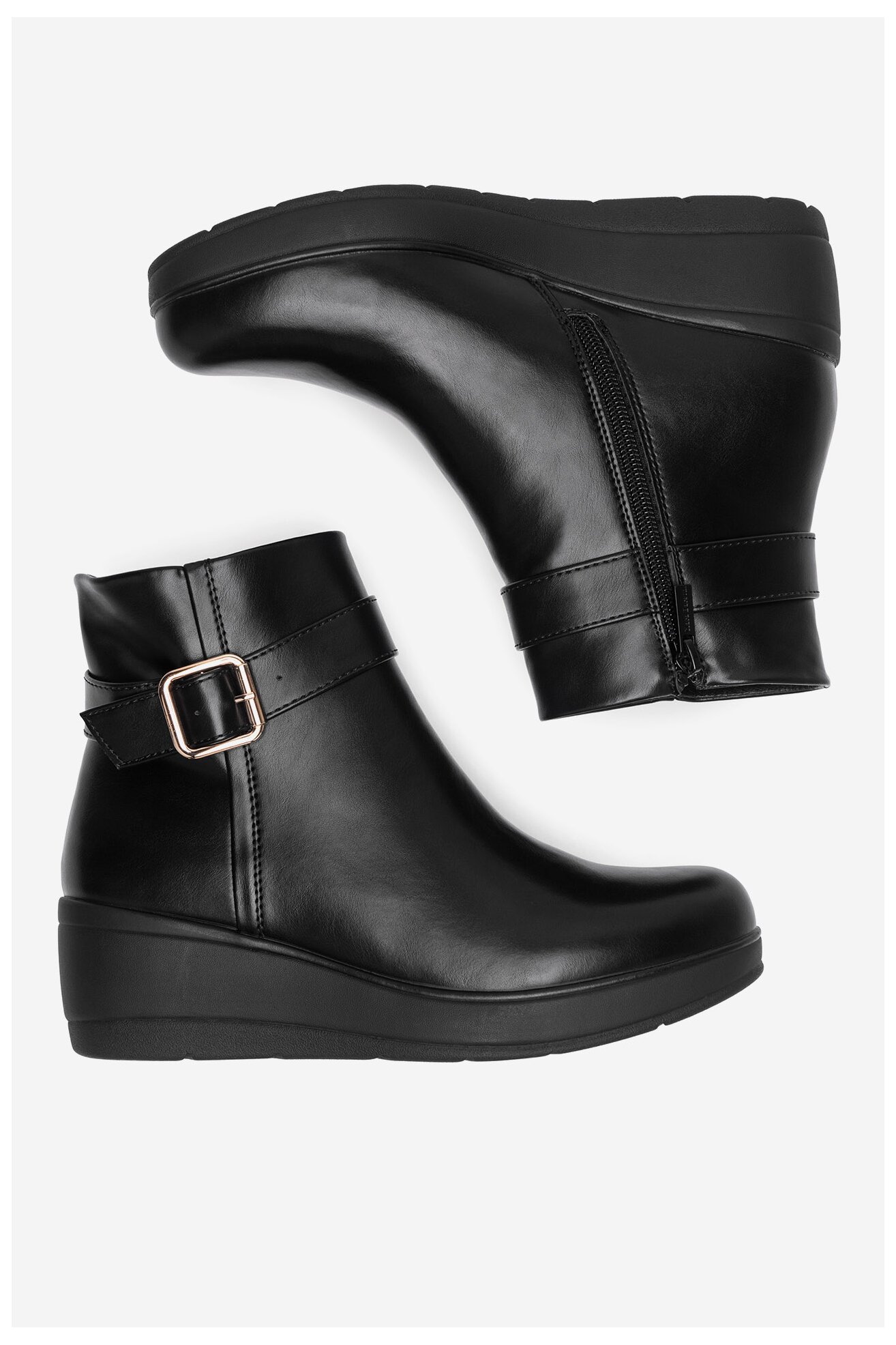 Bokacsizma Clara Barson WS6000-01 FEKETE