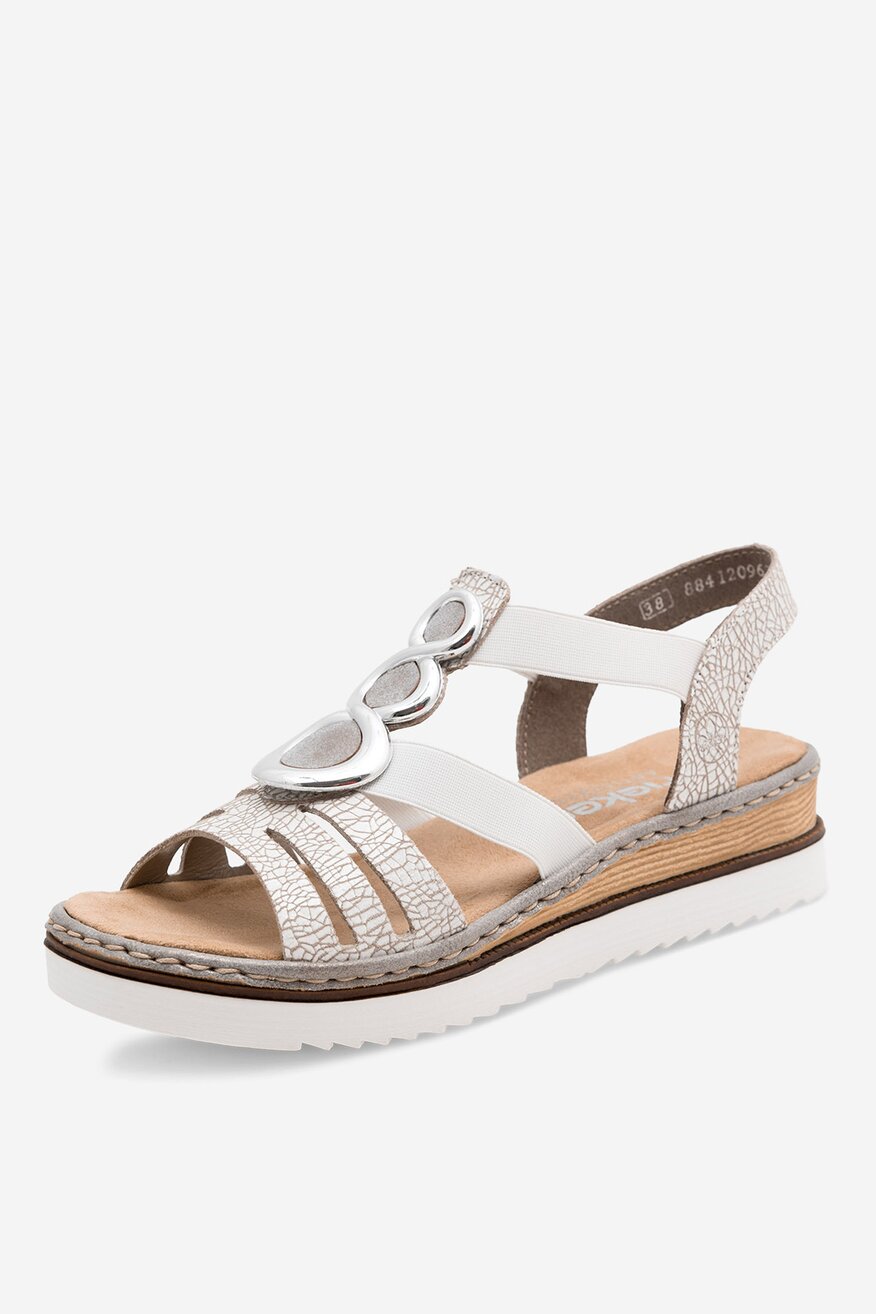 
                Rieker - Skórzane sandały - 2230056150147