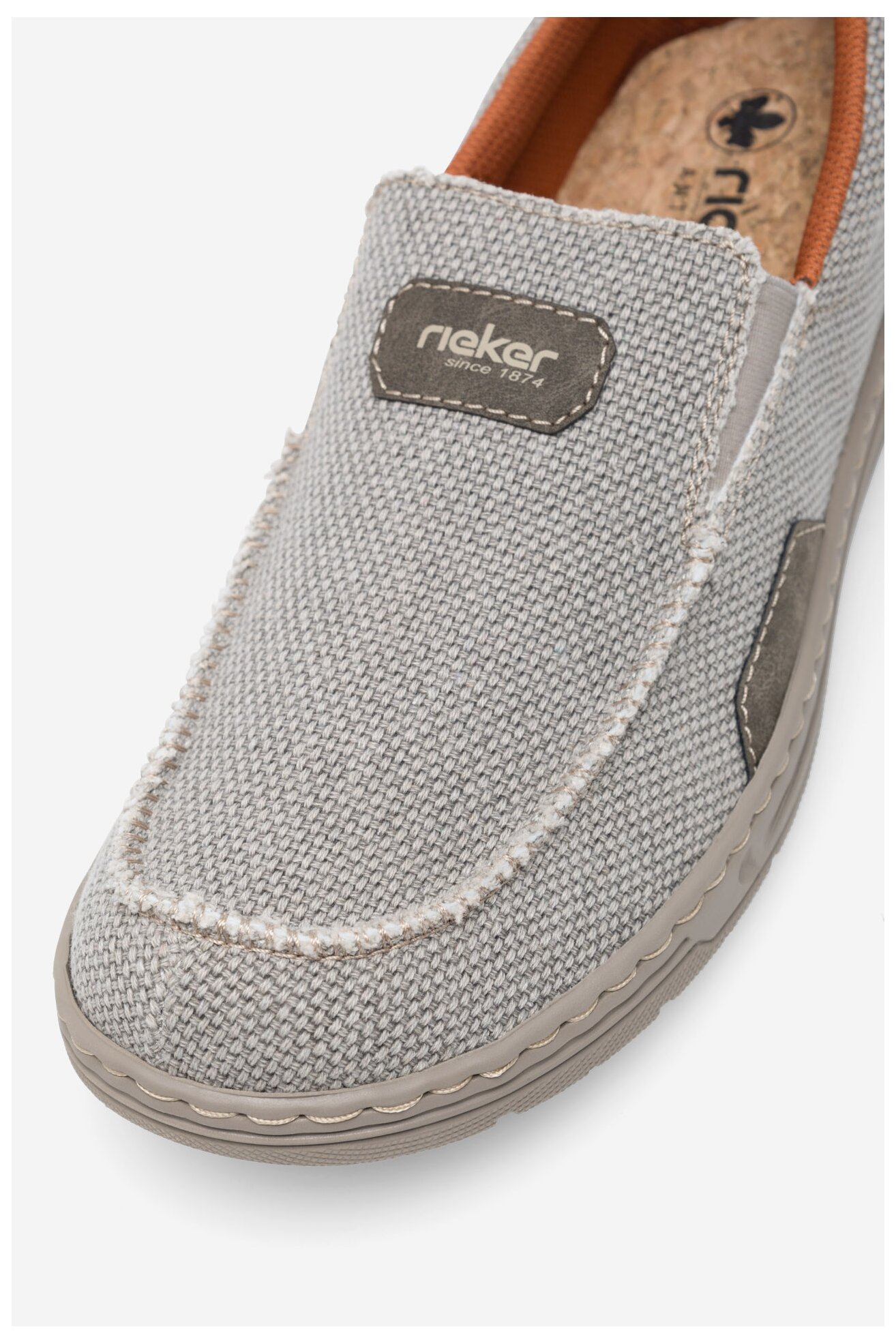 Półbuty Rieker 08651-62 Beżowy