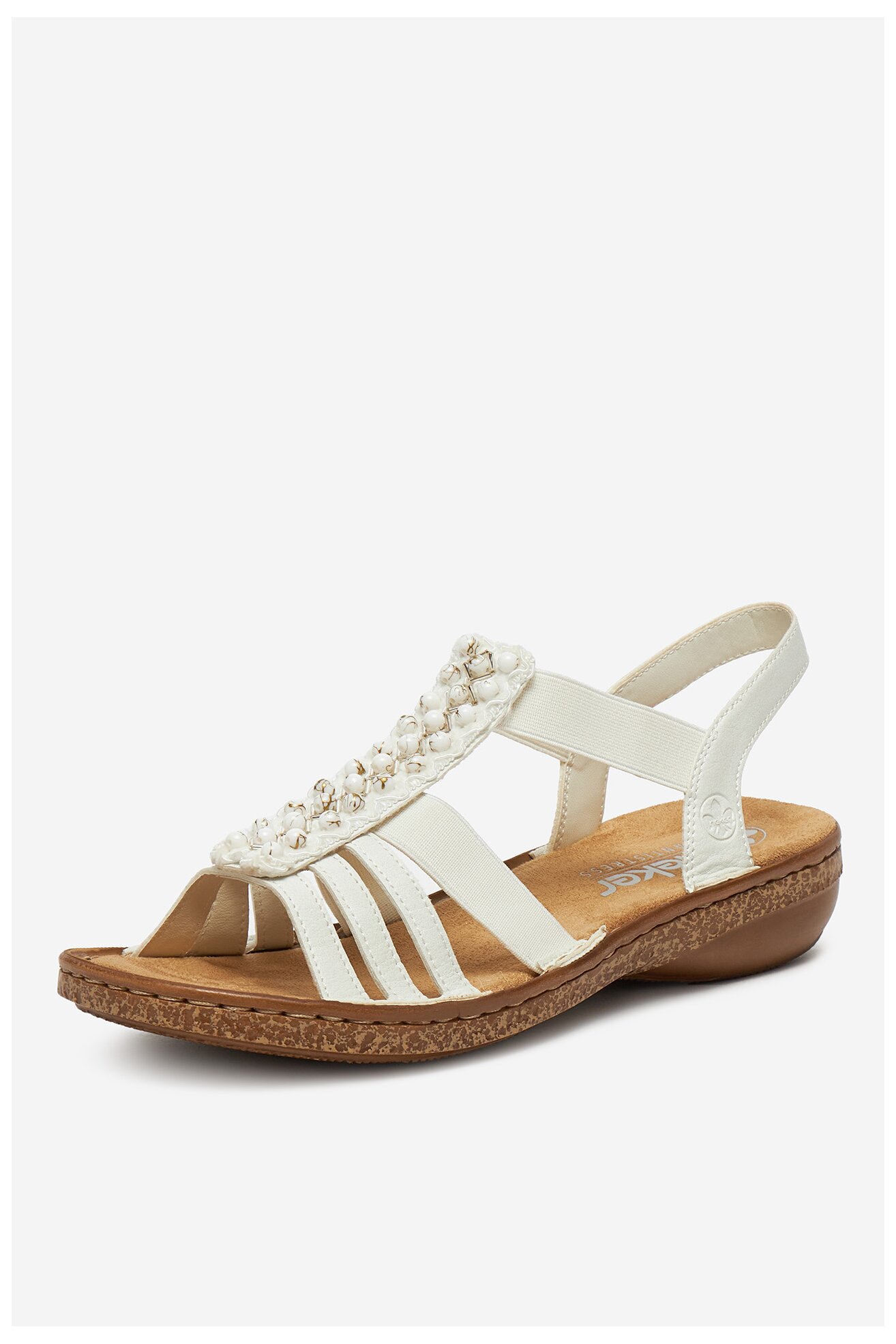 Sandały Rieker 62809-60 Biały