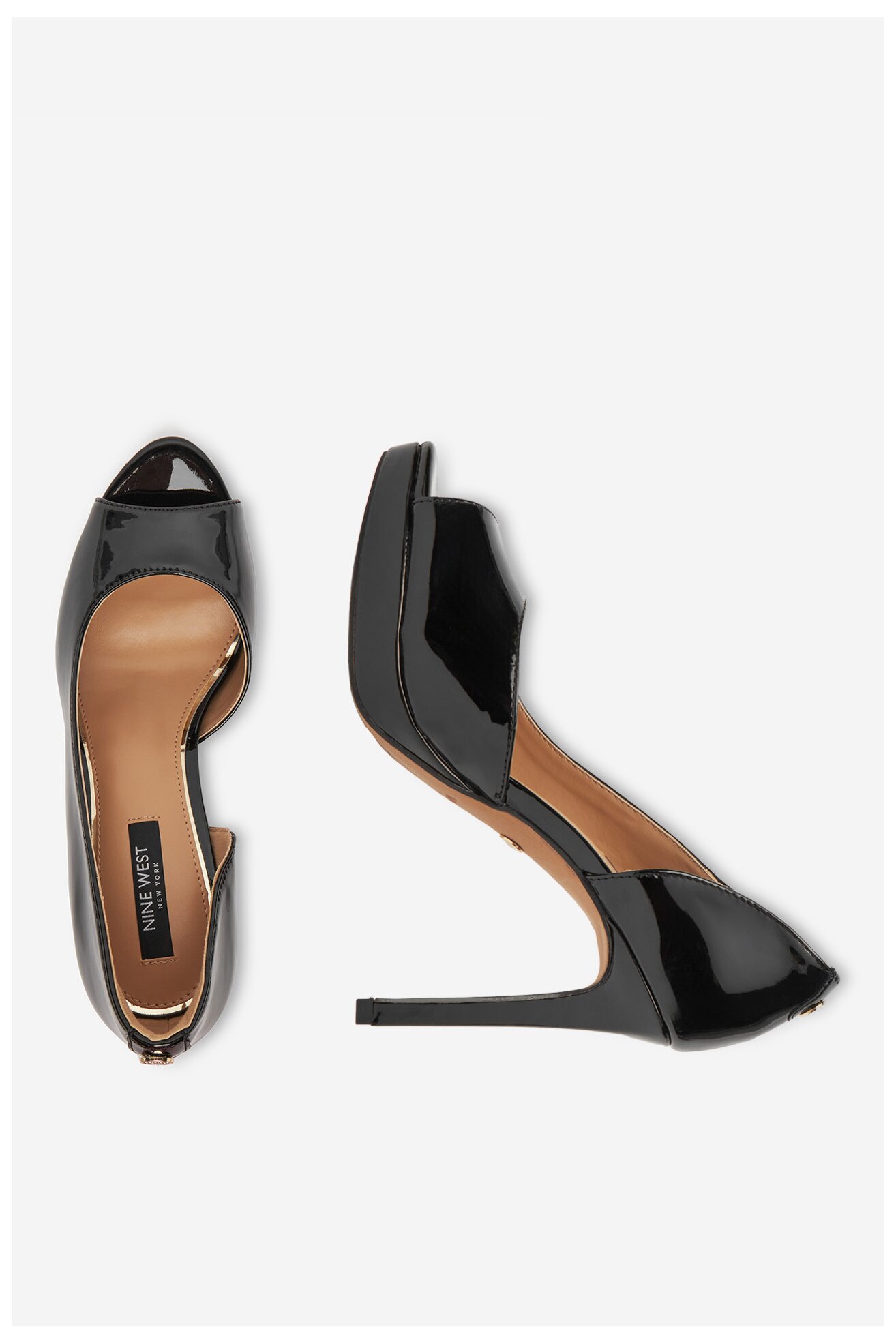 Pantofi cu toc NINE WEST WFA2733-1A NEGRU