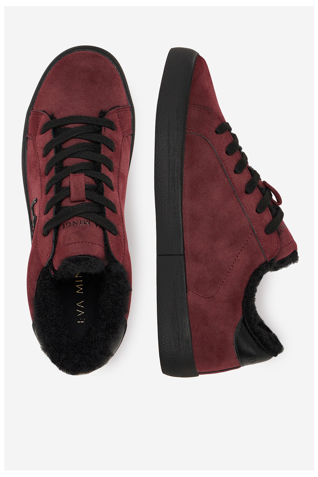Tornacipő EVA MINGE EO-ELLA-WSDR13670 BORDÓ