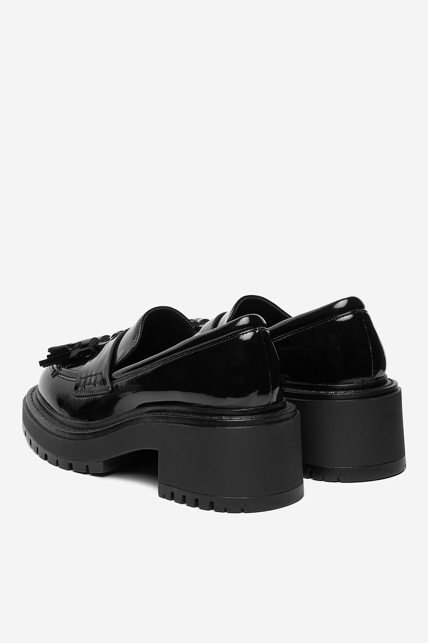Badura - Loafersy skórzane - 5906751376874