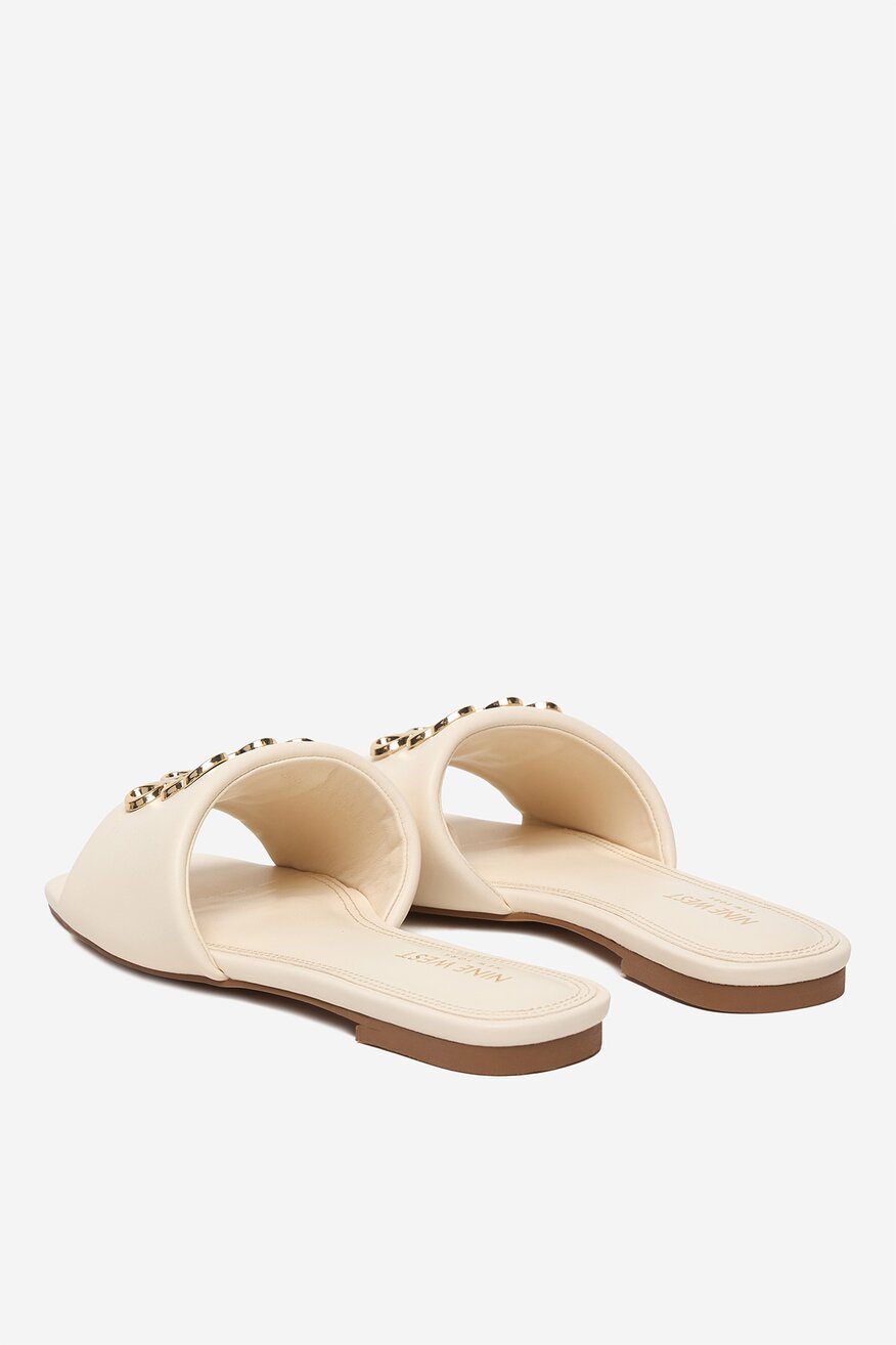 
                Джапанки NINE WEST КРЕМАВ - 5906751903919