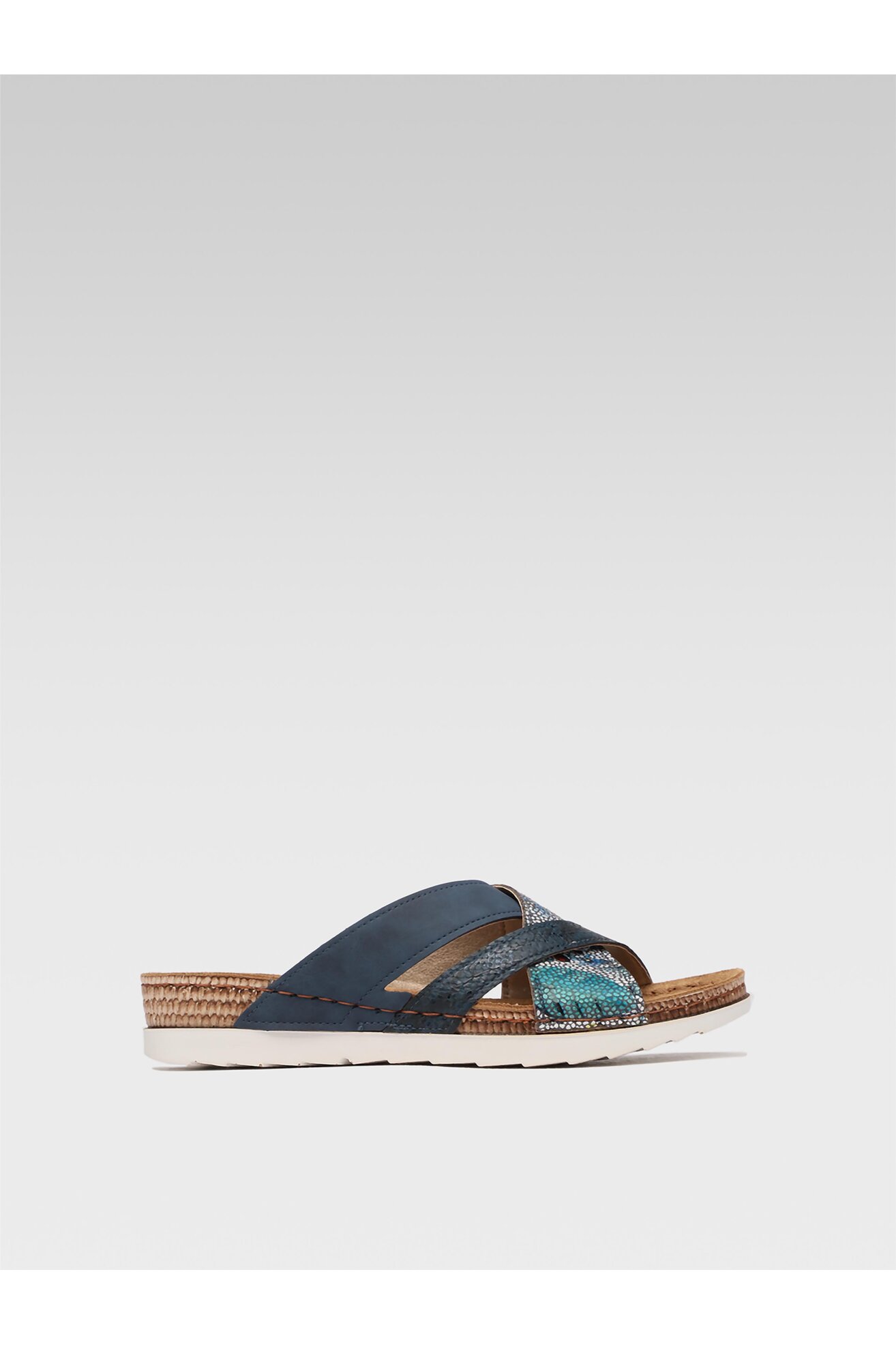 Klapki Inblu OF351R03 Granatowy